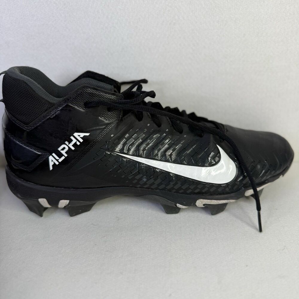 NIKE Alpha Menace 2 Shark Football Cleats Men Size 13 AQ7653-001 - Picture 6 of 6